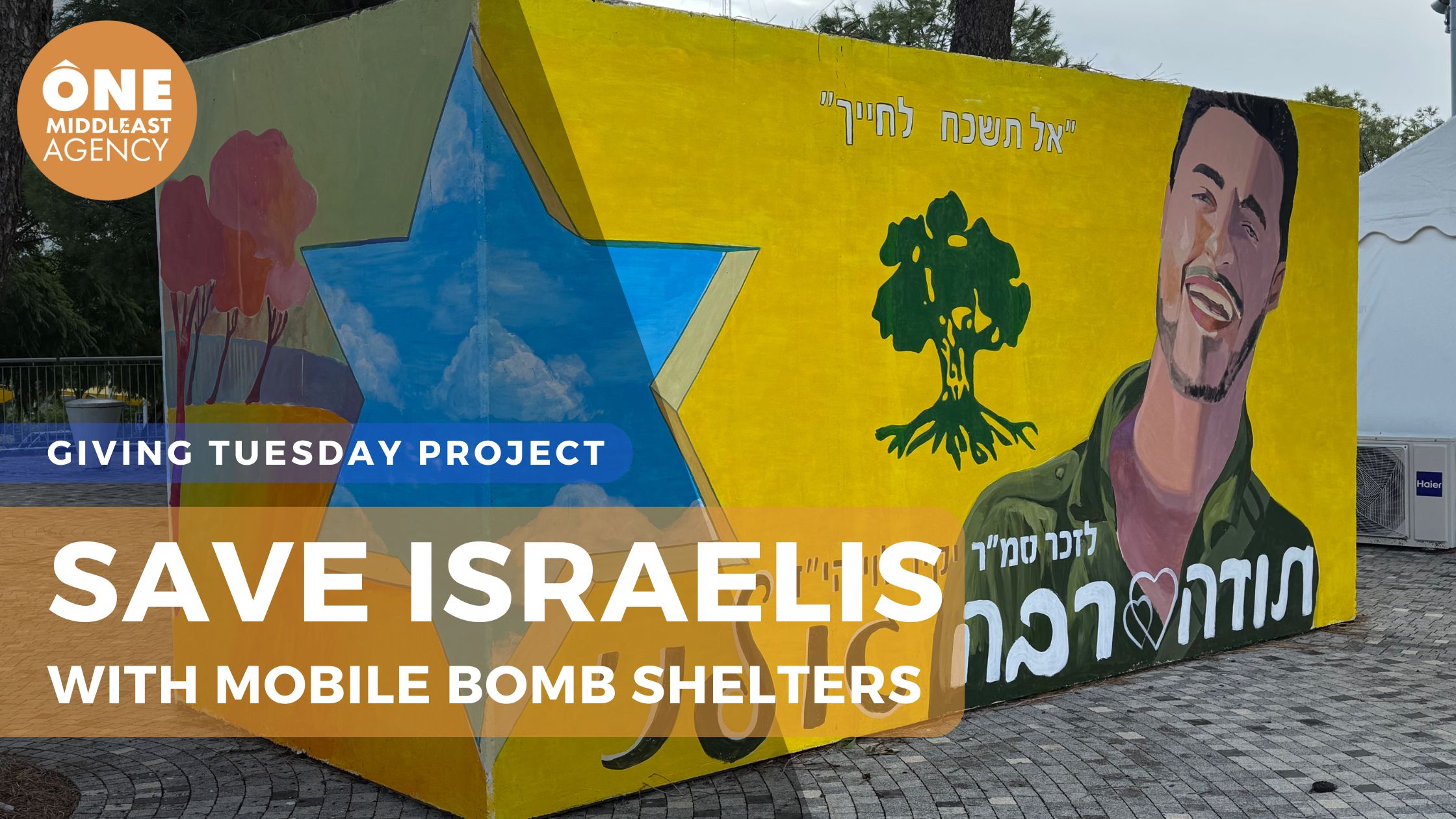 mobile bomb shelter in Israel